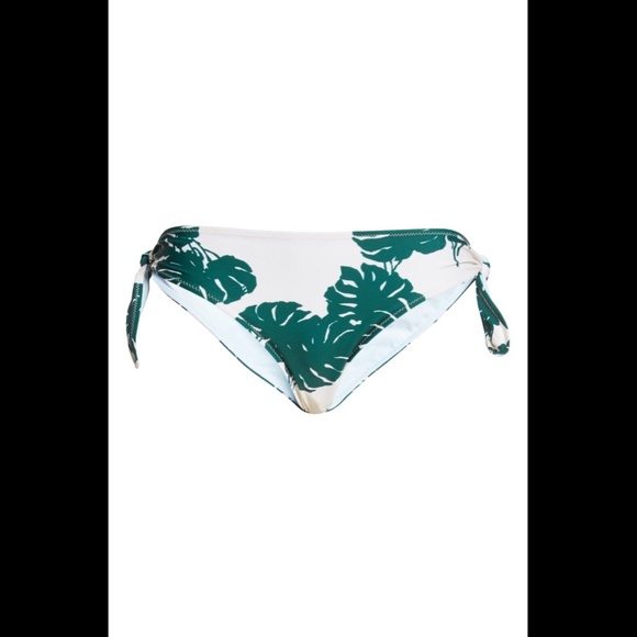 NWT La DoubleJ [ XL ] Monstera Rose‎ Leaf Reversible Bikini Bottom - Picture 3 of 12